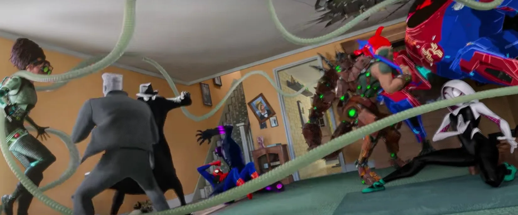 Chaos! Action! Spiders!