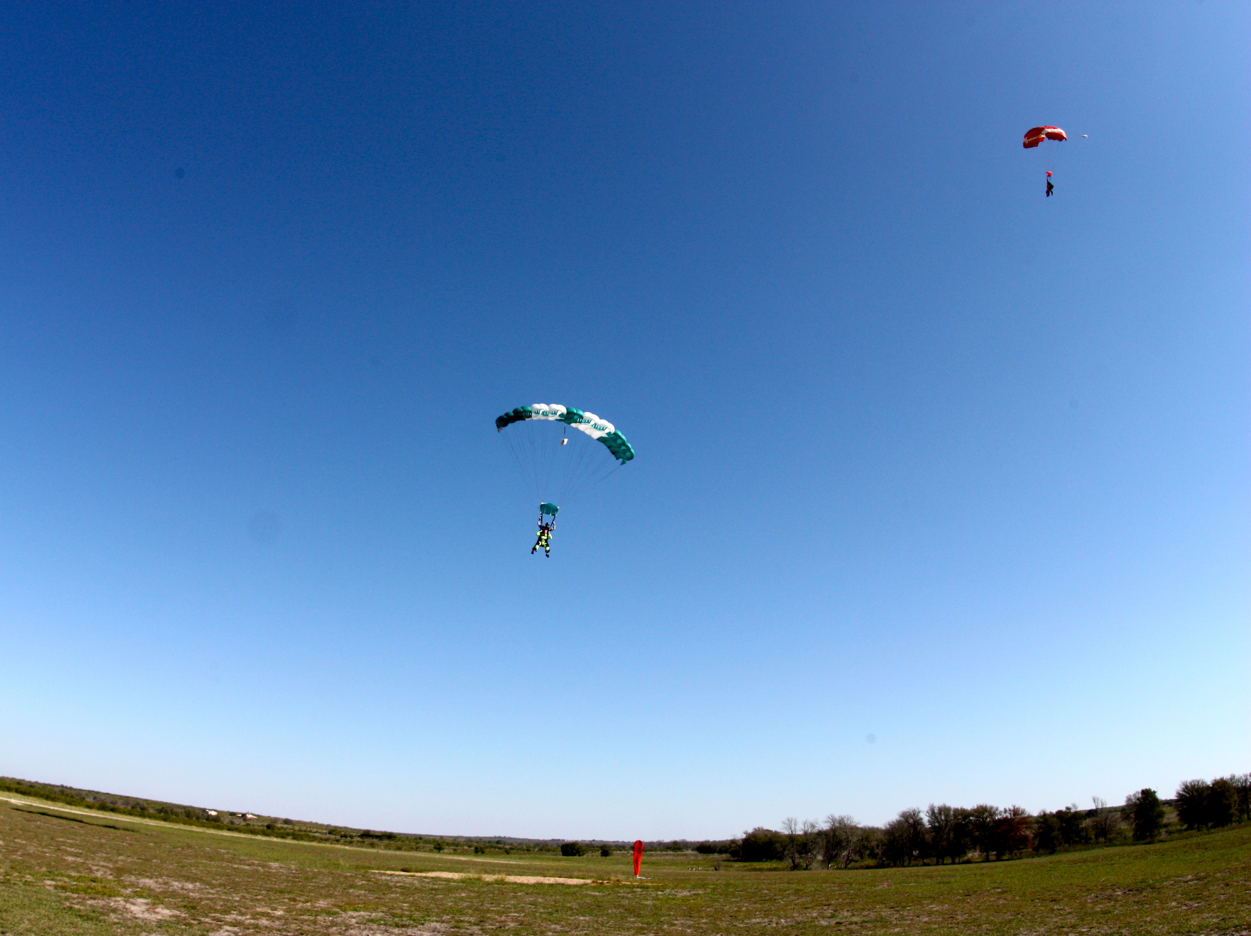 So this weekend I jumped out of an airplane...