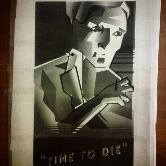 Happy inception day mr batty! Wip of three layers of transparent film for a three color screen print.
#illustration #screenprint #roybatty #noir #bladerunner