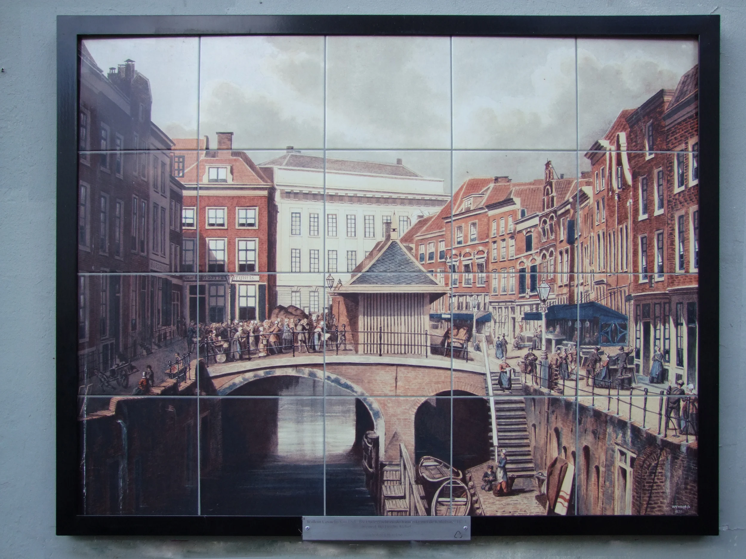 Zicht op de Vismarkt