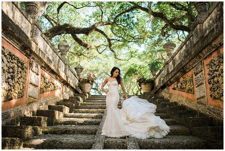 Miami wedding vizcaya gardens