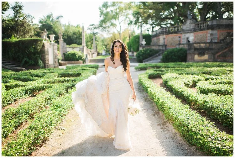 Miami wedding vizcaya gardens