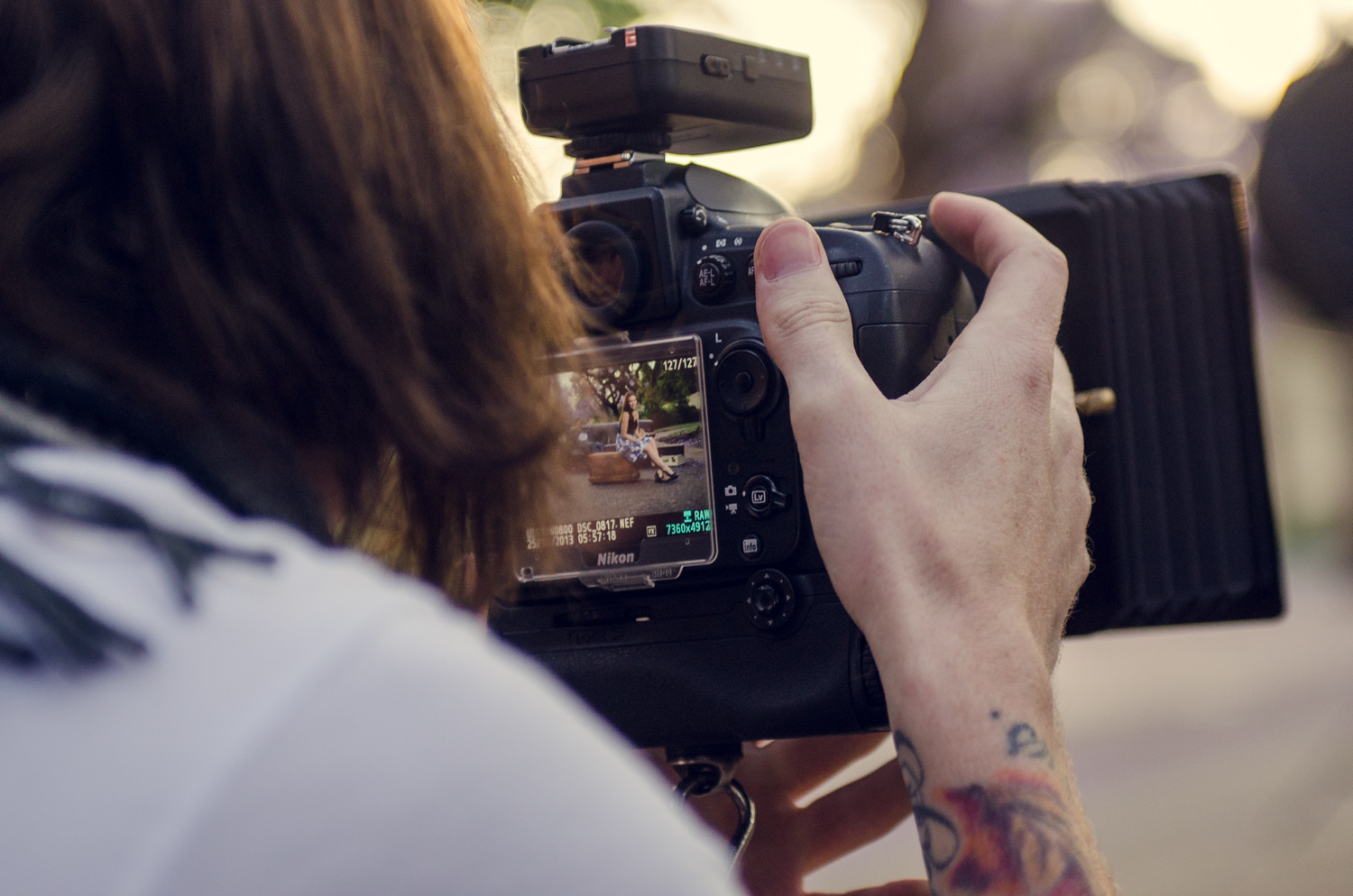  Big thanks to Aubrey for the awesome BTS photos. 