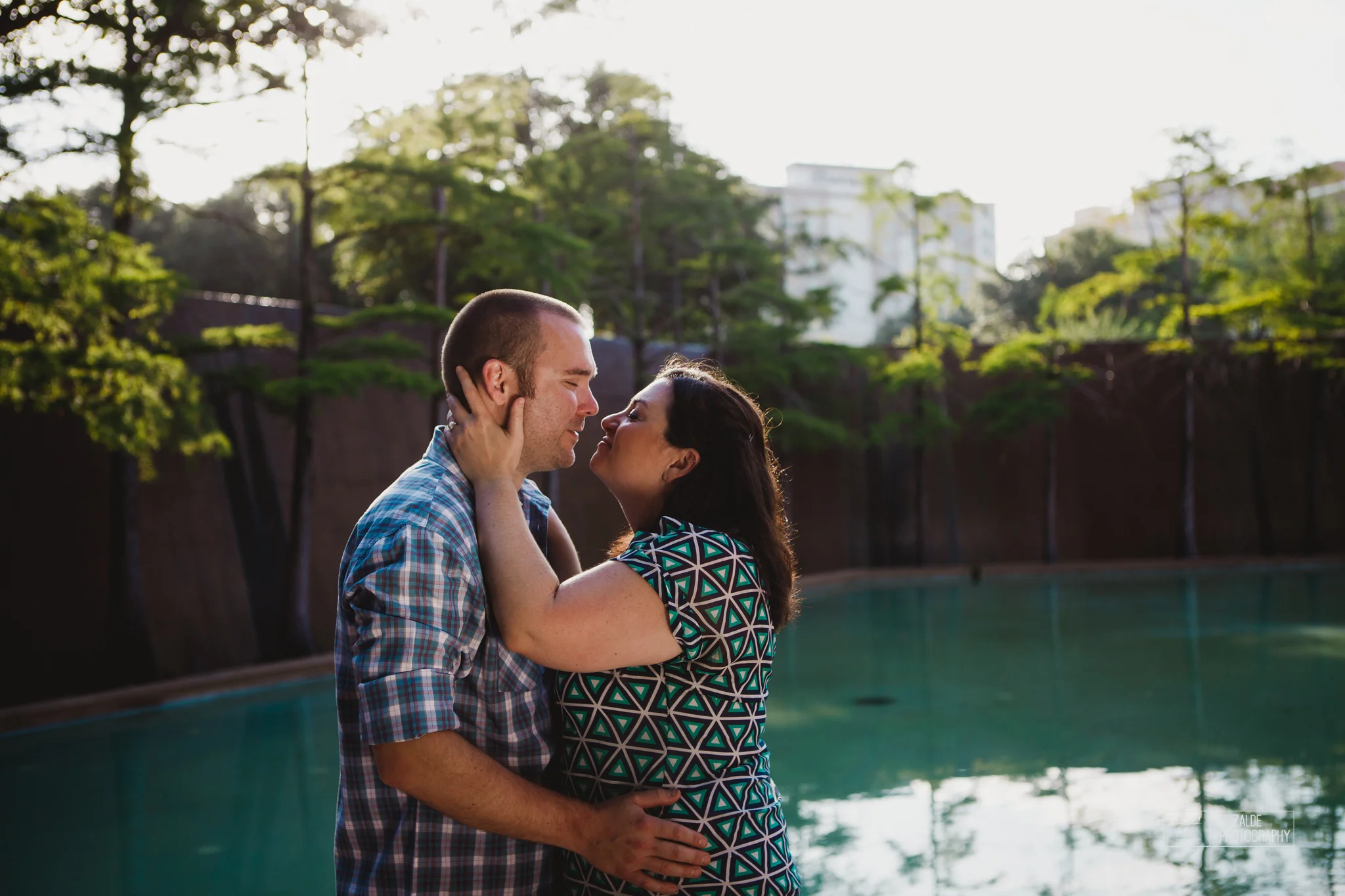 Engagement session_Theresa and Darren_DFW photographer_Elizalde Photographer_Water Garden Fort Worth10.jpg