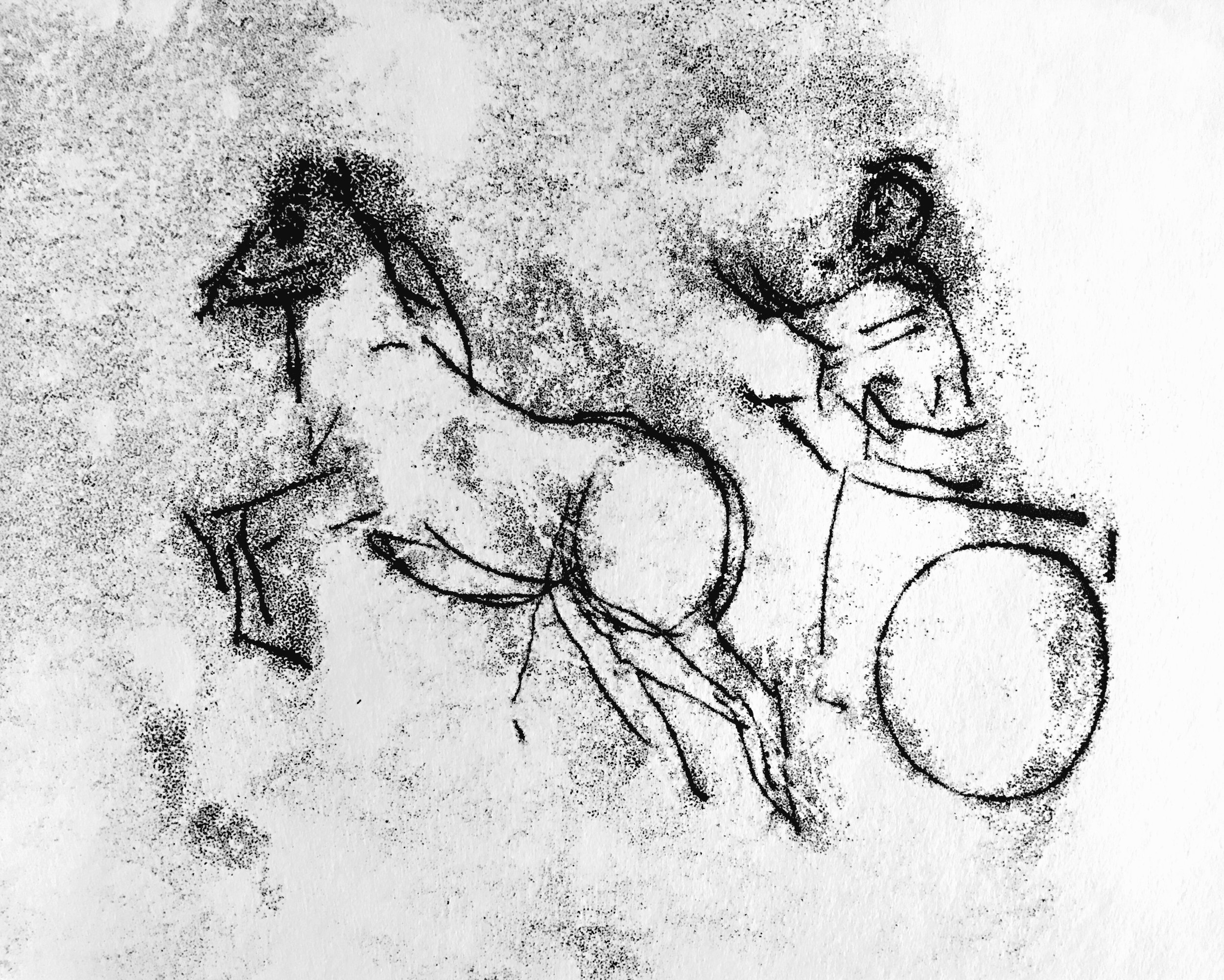 Ezekiel and Chariot	Monotype	2016	5	10.jpg