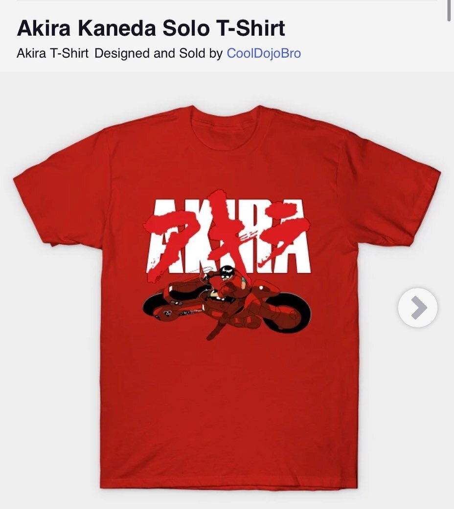 New AKIRA design available now on TeePublic&hellip; https://www.teepublic.com/t-shirt/49348040-akira-kaneda-solo?store_id=200195 &hellip; #akira #akiramovie #cooldojo #tshirt