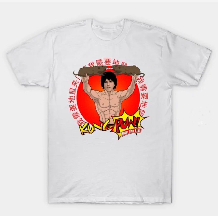 New &ldquo;Kung Pow&rdquo; T-shirt design available! TeePublic.com/user/CoolDojoBro #kungpow #teepublic #cooldojo #tshirt