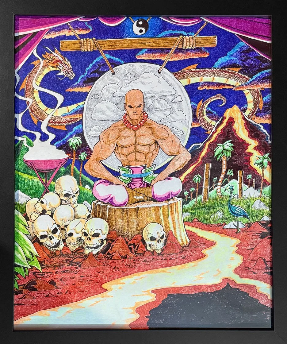 Resilience – Original Ink Illustration by Charles Fithian