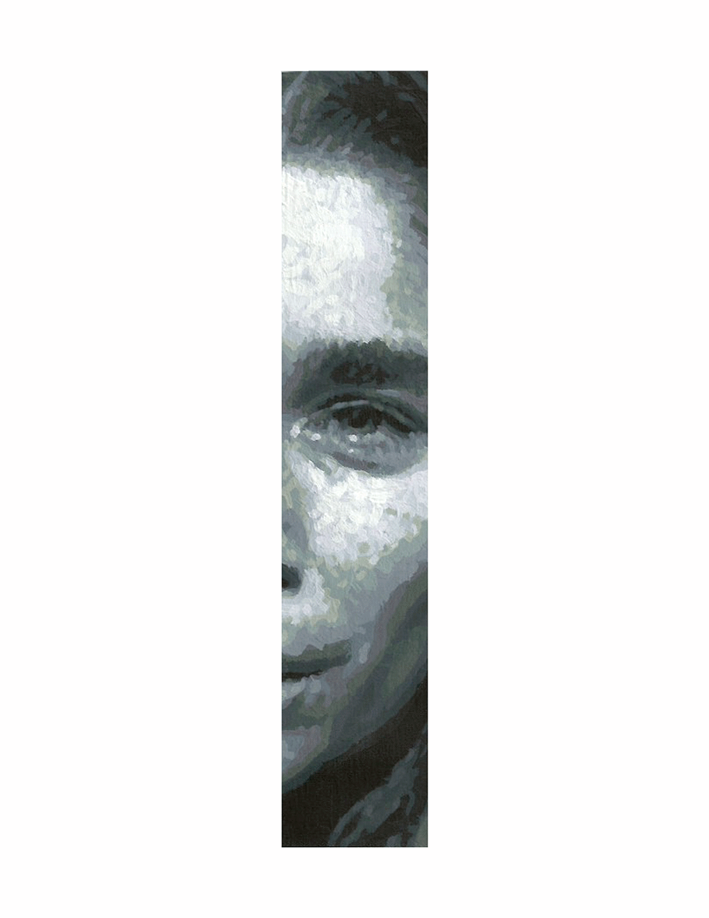 Momentarily Moved Animation made from 10 paintings 8.5 x 11 inches 2015