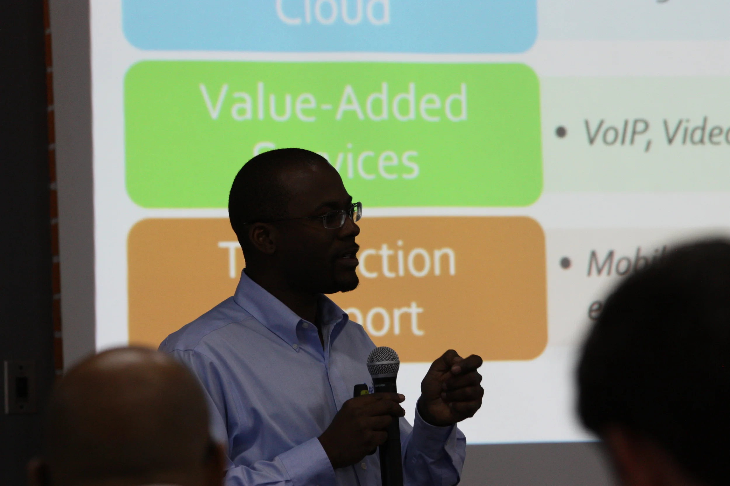 Bevil Wooding gives Keynote address 