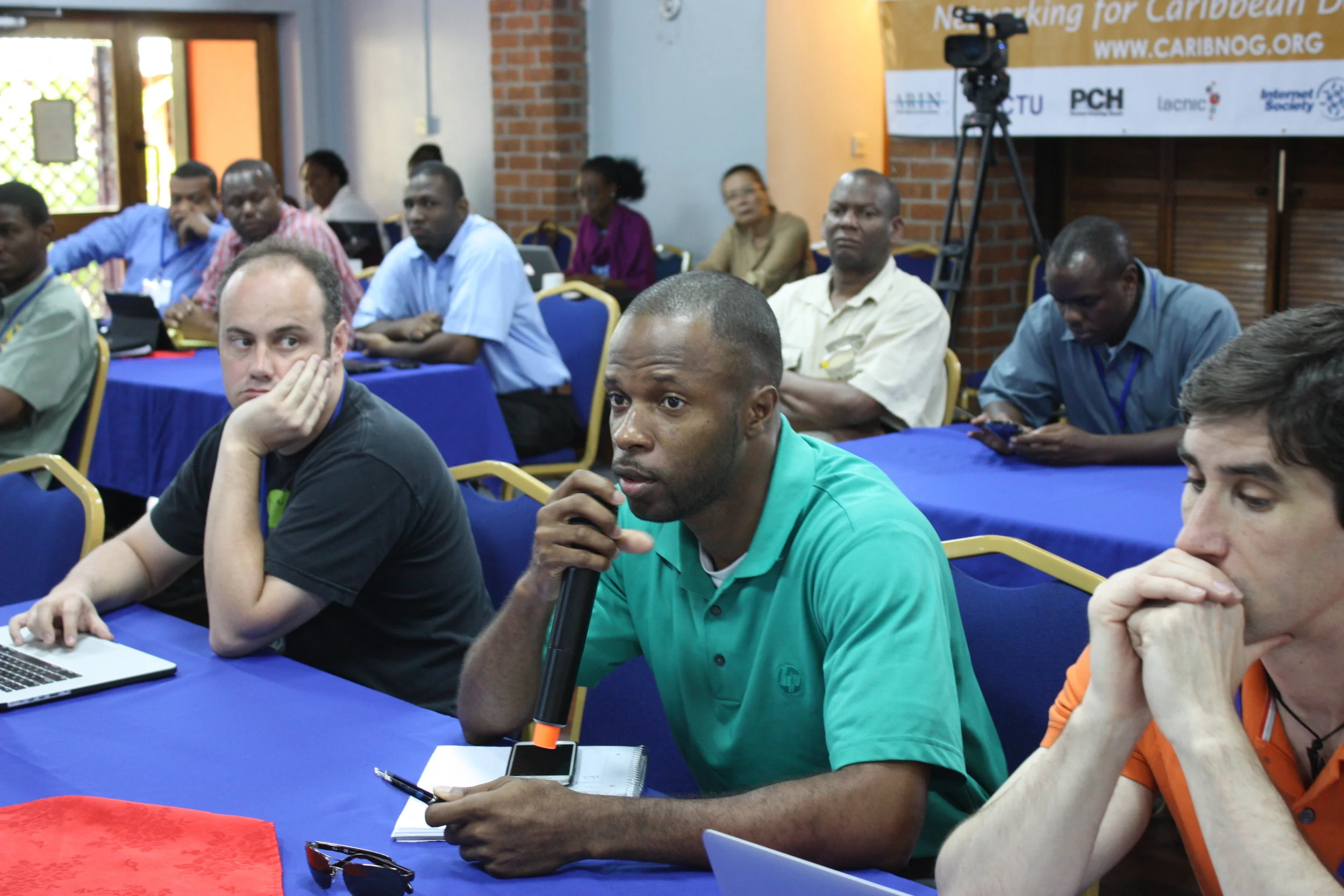 Charles Grant (QC Grant) commenting on session