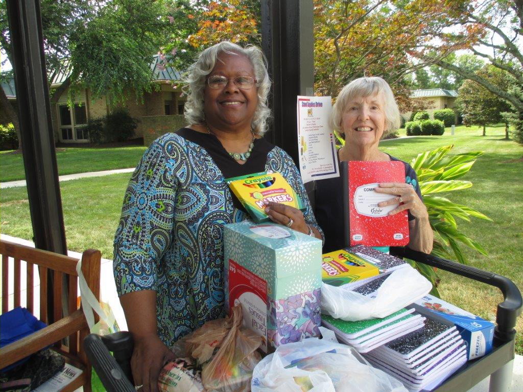  school supply drive for Georgian forest elementary school