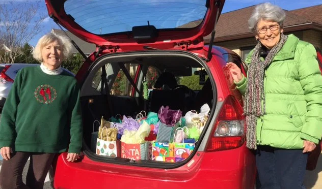 gift bags for Sophia house residents