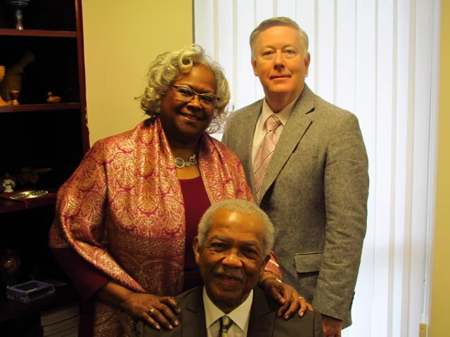  Rev. Reginald green, Guest preacher, rev. Ramonia lee, Rev Woodie Rea