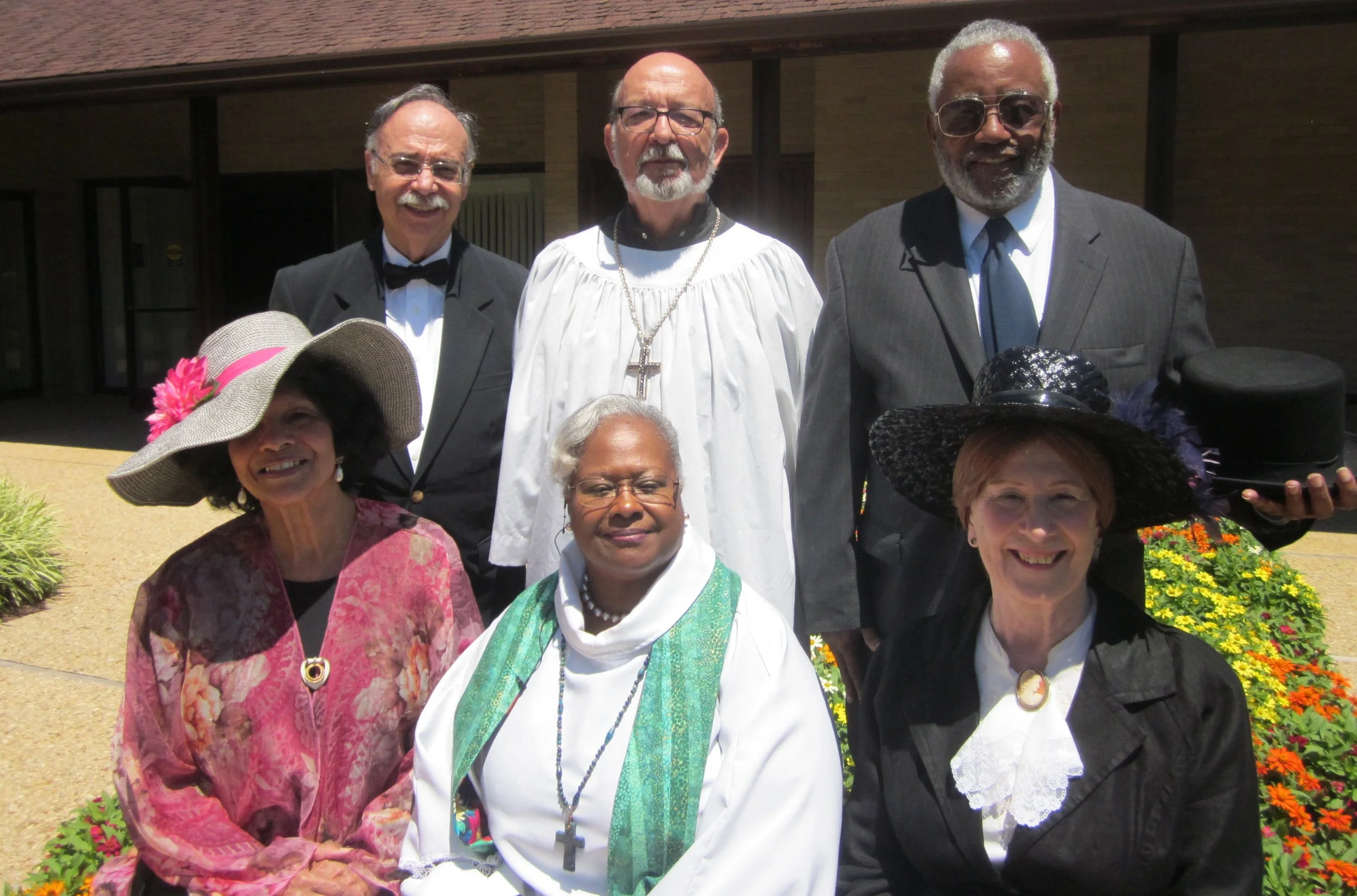  The hymn writers with Rev. Dr. Ramonia Lee