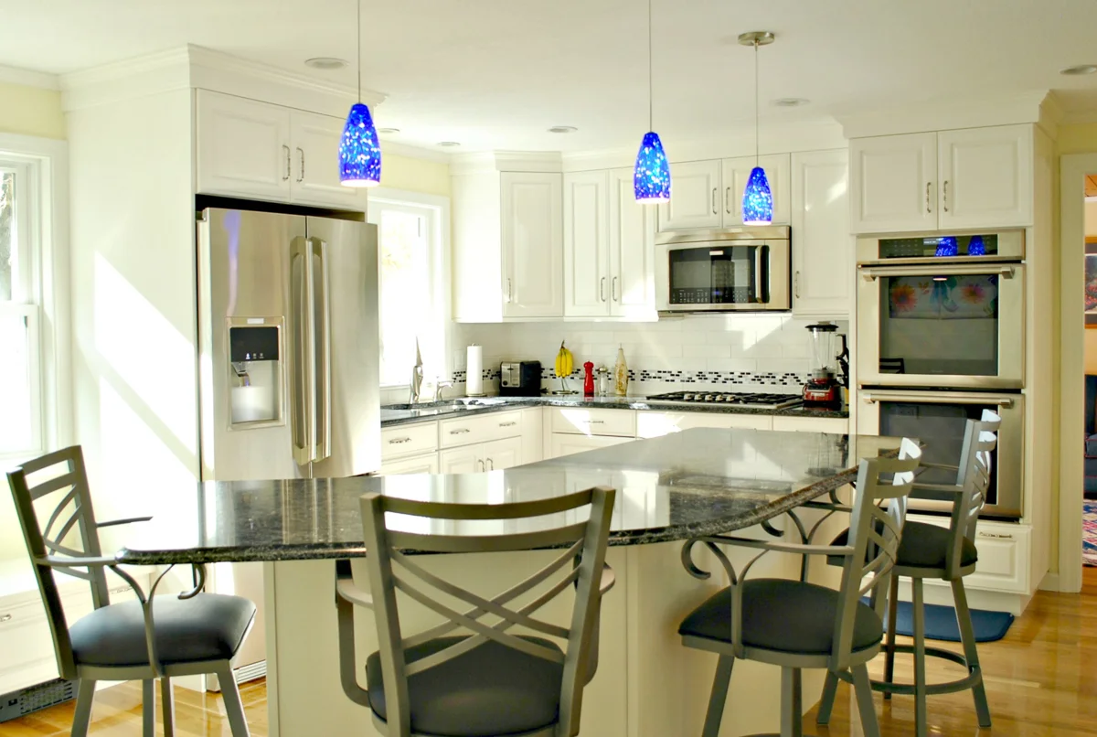 A Kitchen With Room For Cooks and Guests
