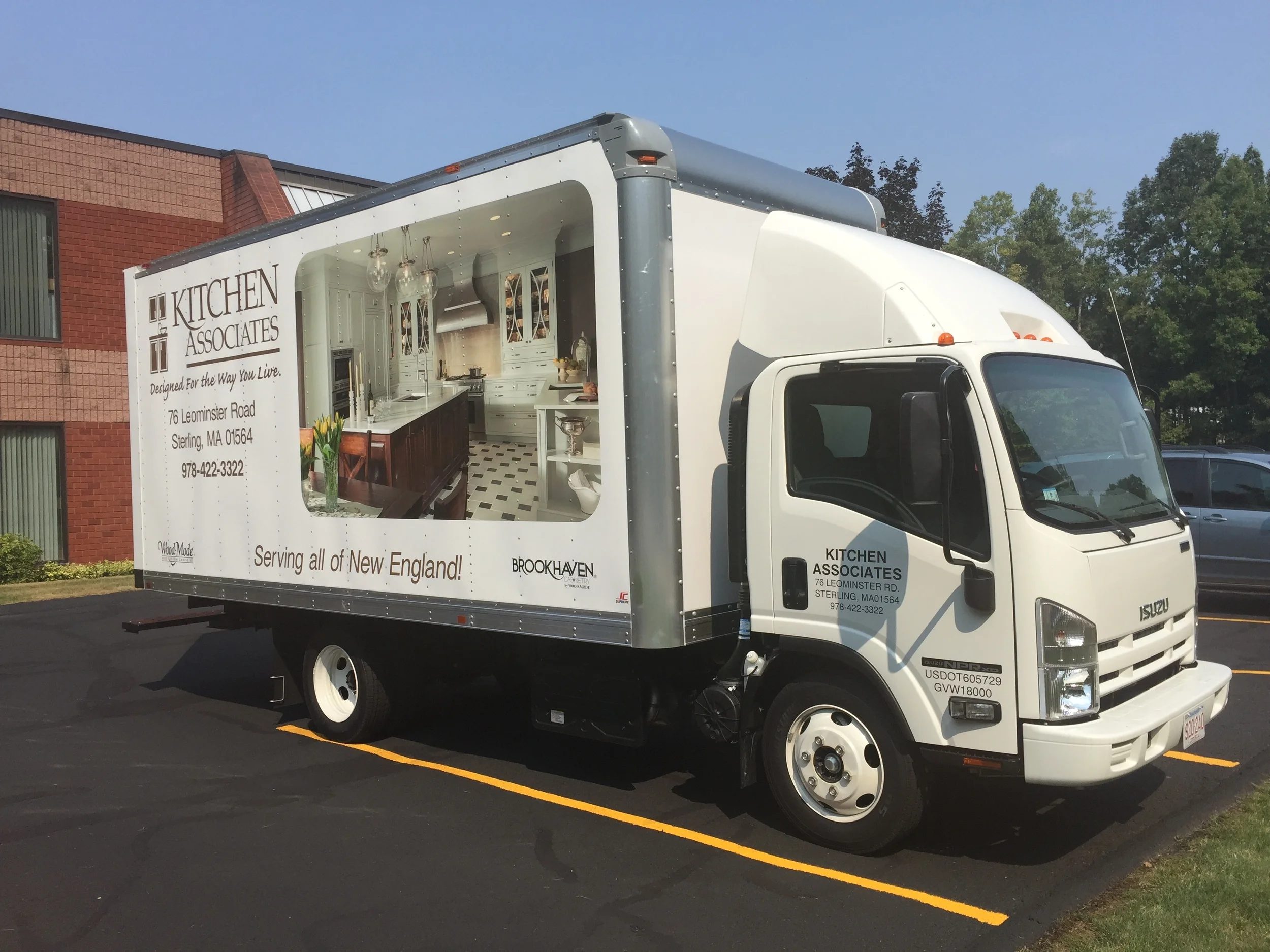 Kitchen Associates Gets a New Cabinet Delivery Truck