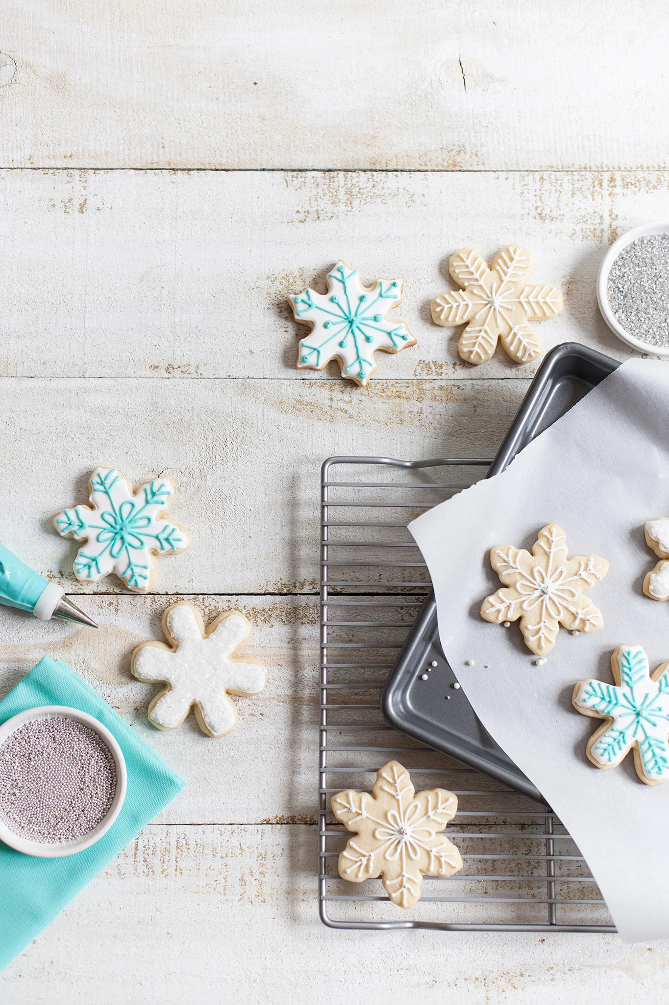 Snow Party Sugar Cookies