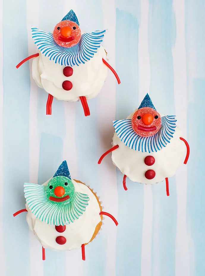 clown-cupcakes-candy-aisle-crafts