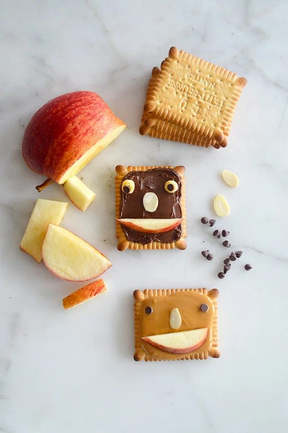 Cookie Faces on 100 Layer Cakelet