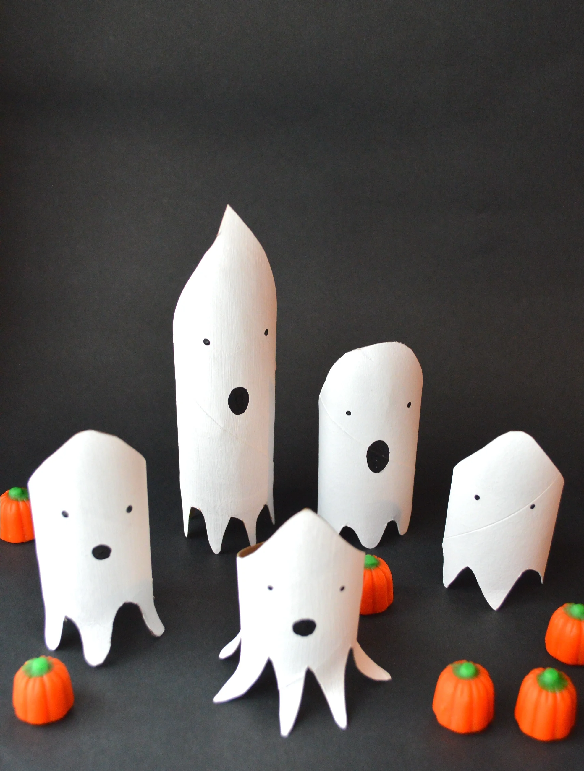 Easy Easy Cardboard Tube Halloween Decorations — super make it