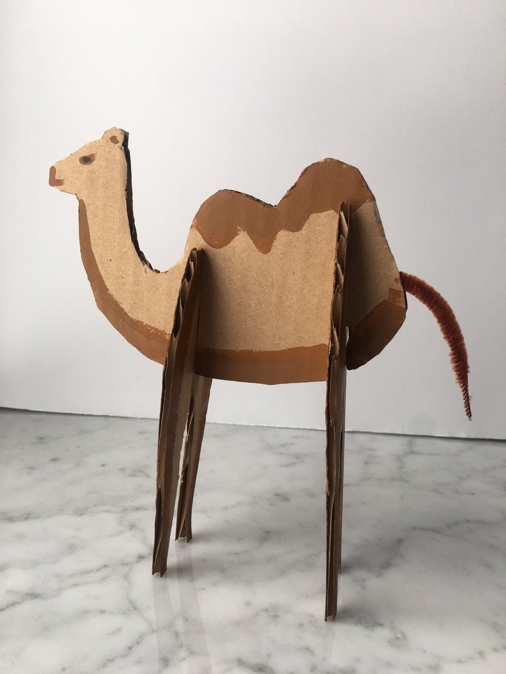 Recycled Cardboard Zoo Animals! — super make it