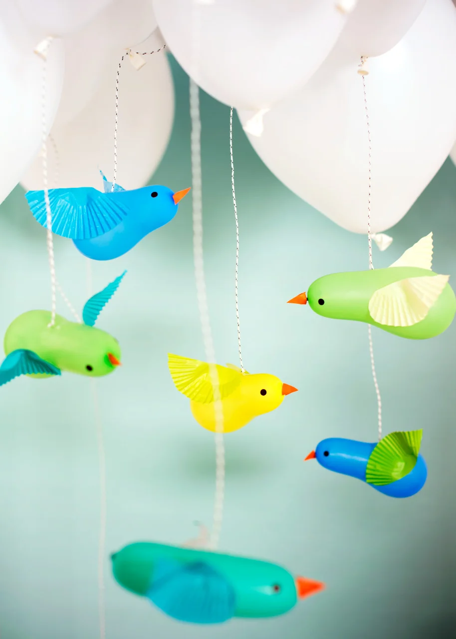 Fun-To-Make Balloon Birds!
