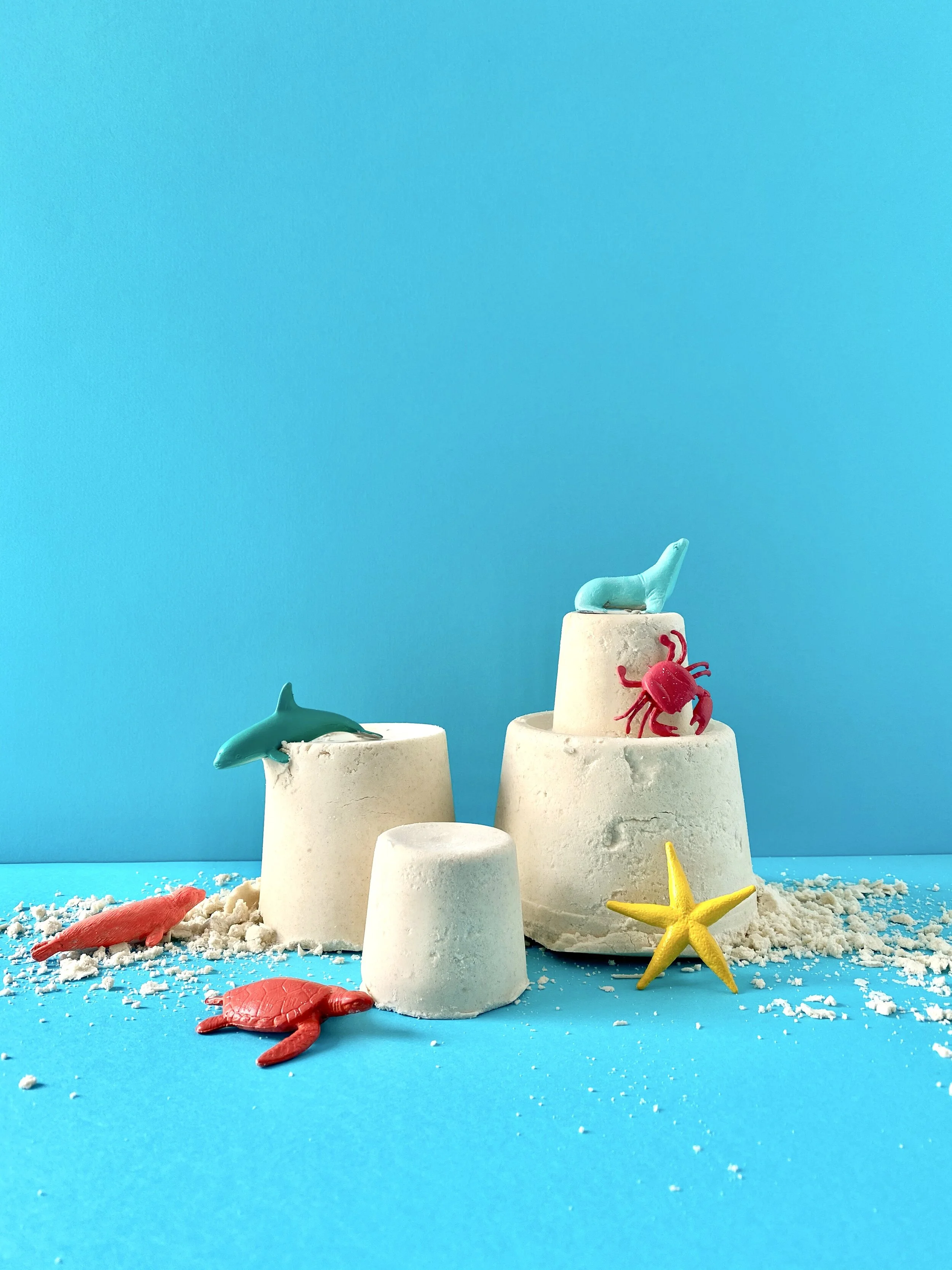 Homemade Play Sand for a Rainy Day!