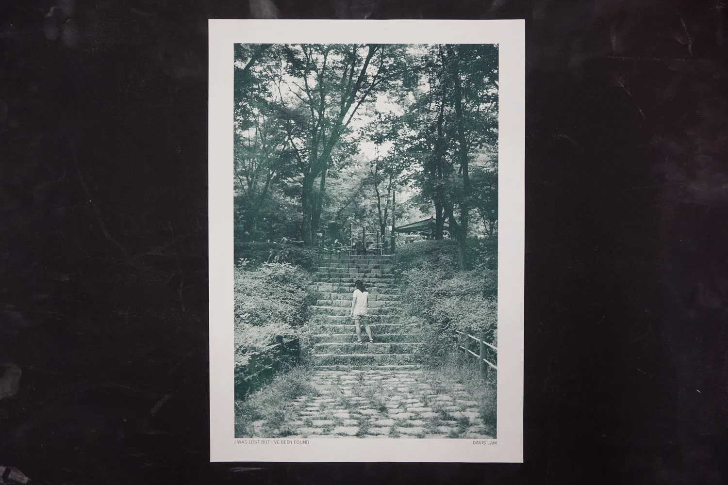 I Was Lost '16 Lithographic Poster / davislam.com / #GraphicDesign #Photography #Print
