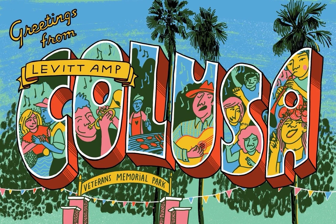 Greeting From Levitt AMP Colusa