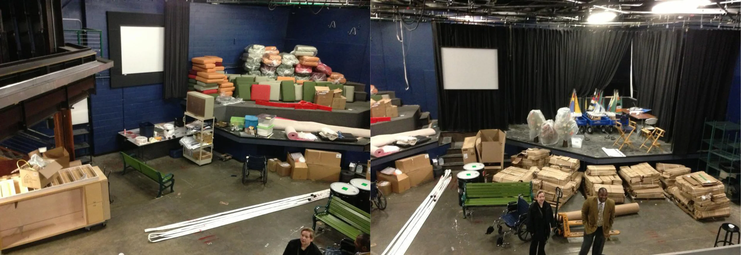 The space before.