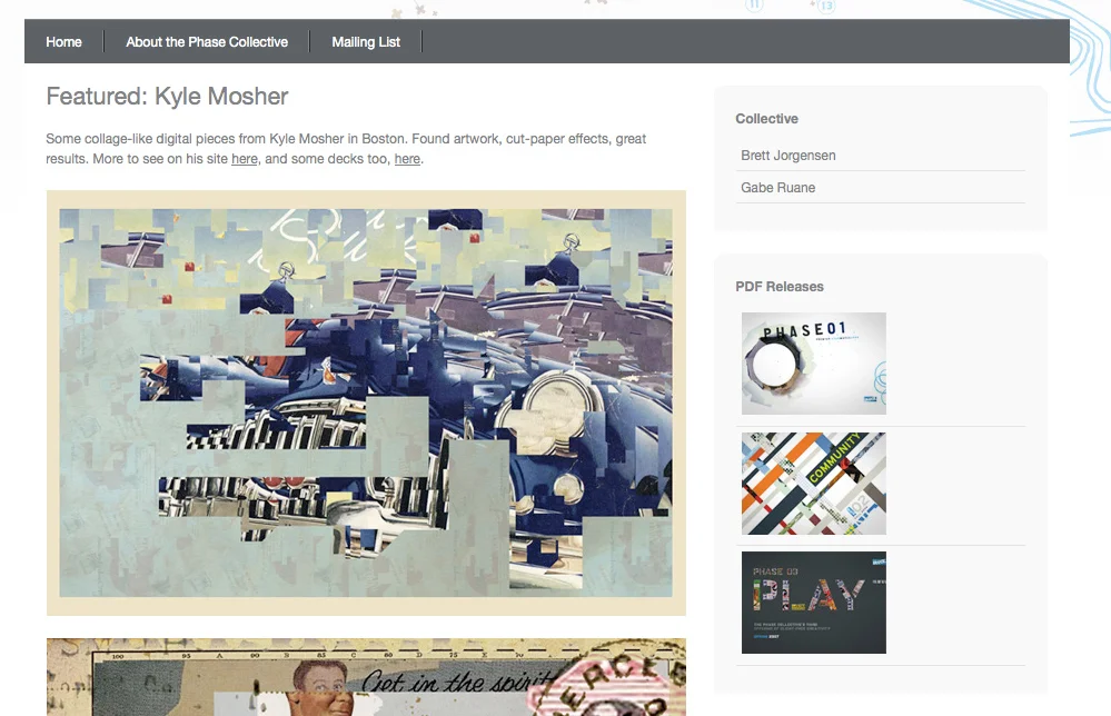 Featured in the Phase Collective Feature
