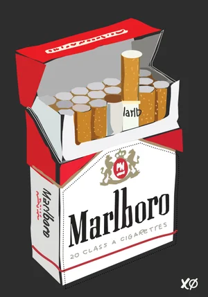 how much is pack of marlboro cigarettes Marlboro Cigarette Pack Illustration Print – Limited Edition Pop Art by  Kyle Mosher — The portfolio and artwork of artist, muralist, and,  illustrator Kyle Mosher