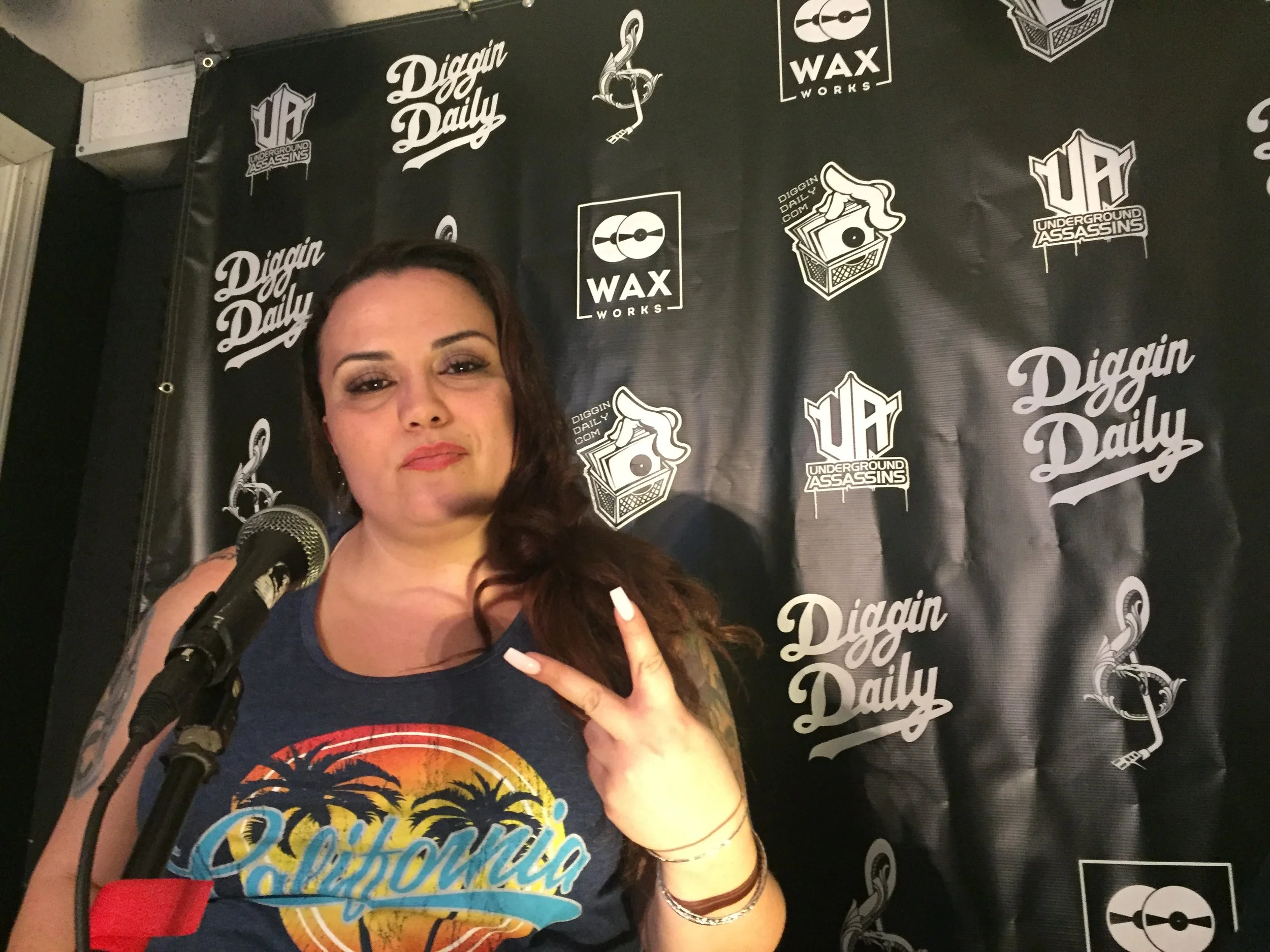 DOMINANCE LIVE INSTUDIO FOOTAGE ON UNDERGROUND ASSASSINS RADIO.