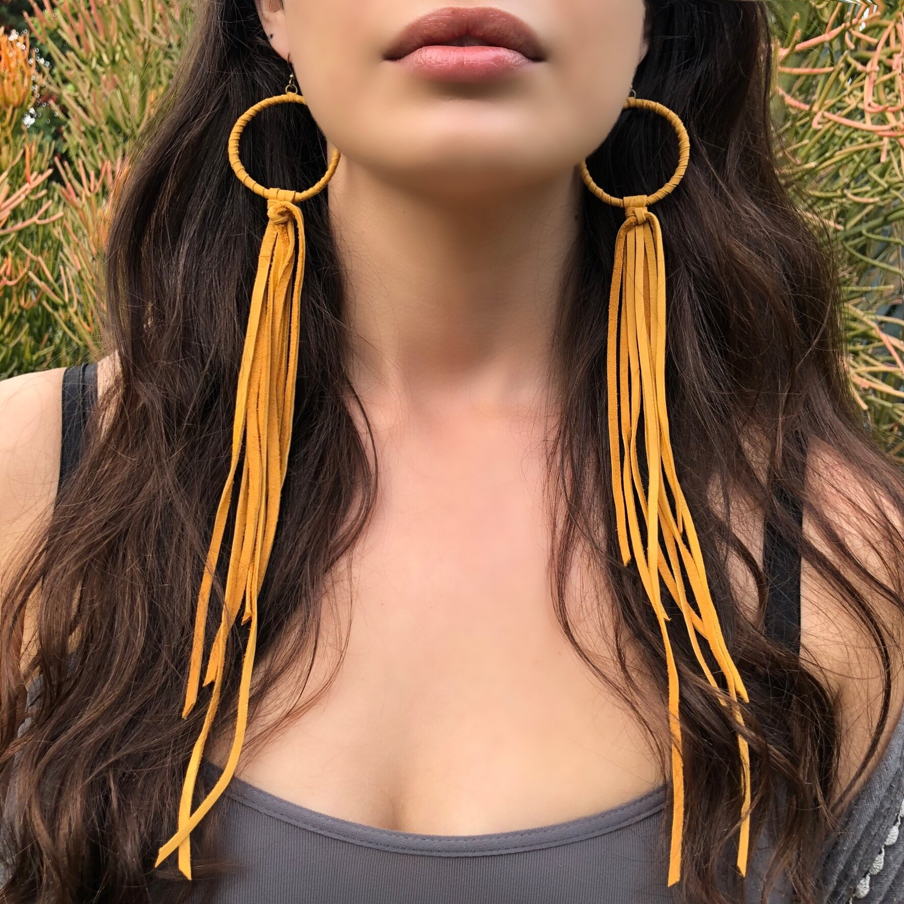 Gold Leather Hoop Tassels.jpg