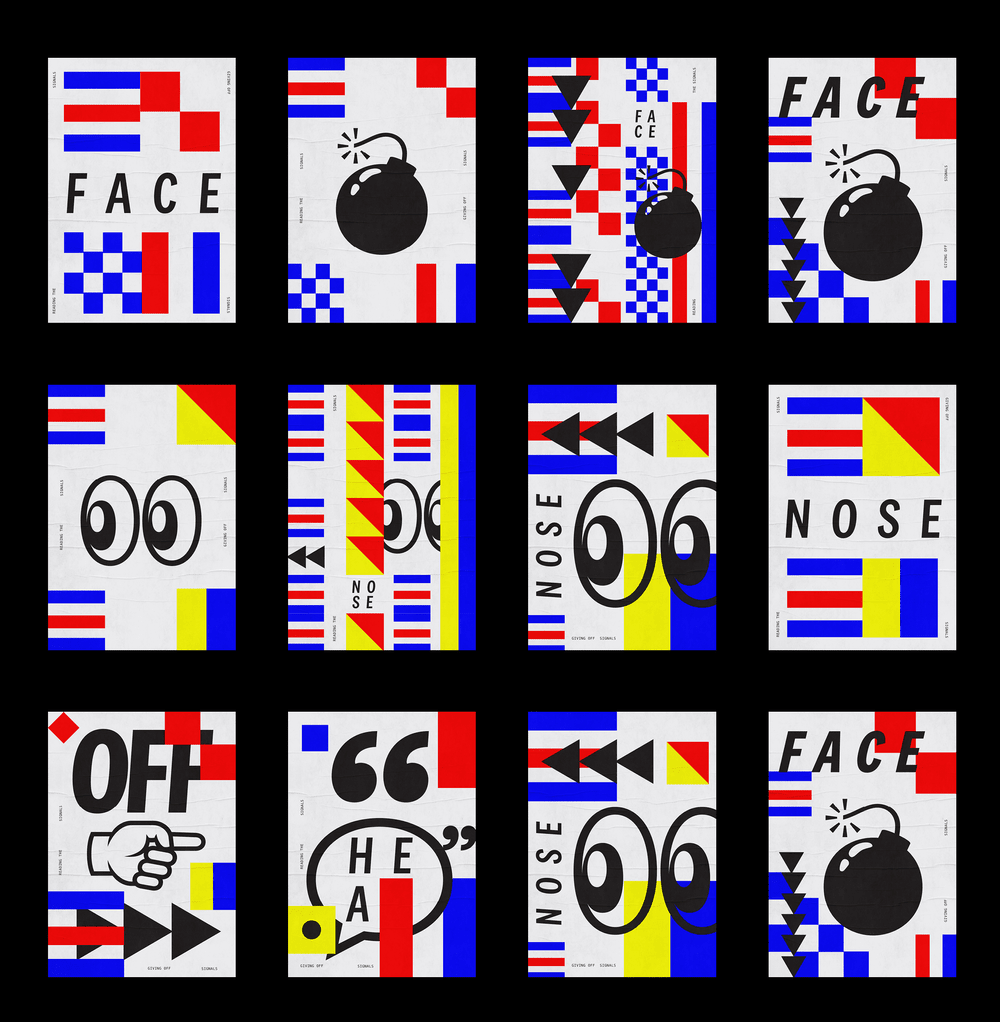 signal flags — NICK BARCLAY DESIGNS