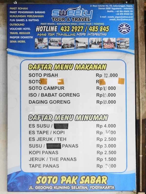 My Gigantic List of What to Eat in Jogjakarta