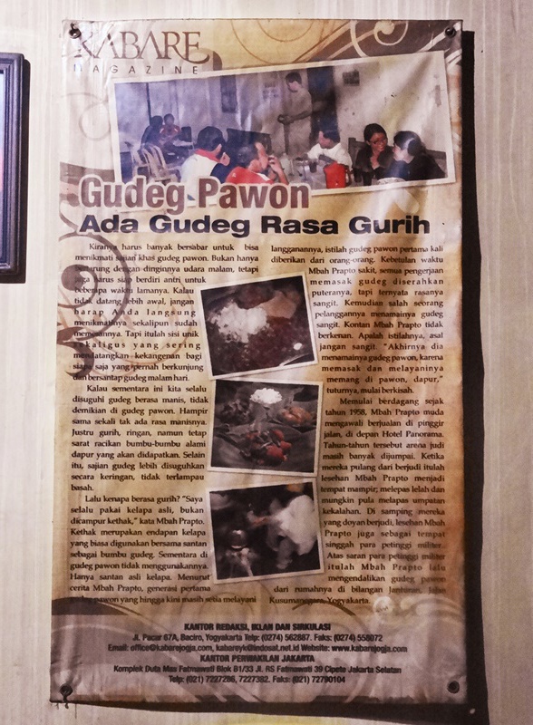 My Gigantic List of What to Eat in Jogjakarta