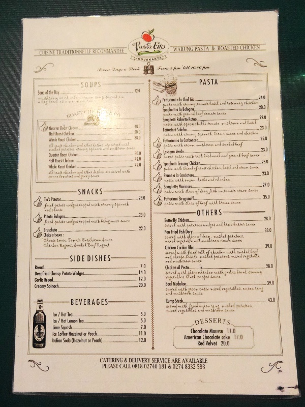 My Gigantic List of What to Eat in Jogjakarta