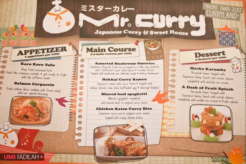 New Outlet Foodtasting: Mr. Curry @ Pondok Indah Mall 2