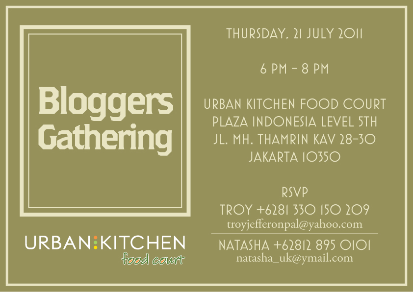 Foodtasting: Urban Kitchen PI - New Concept