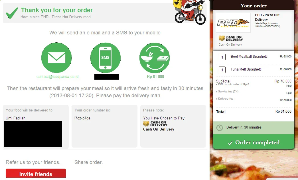 Done. :) Enjoy your PHD meal.