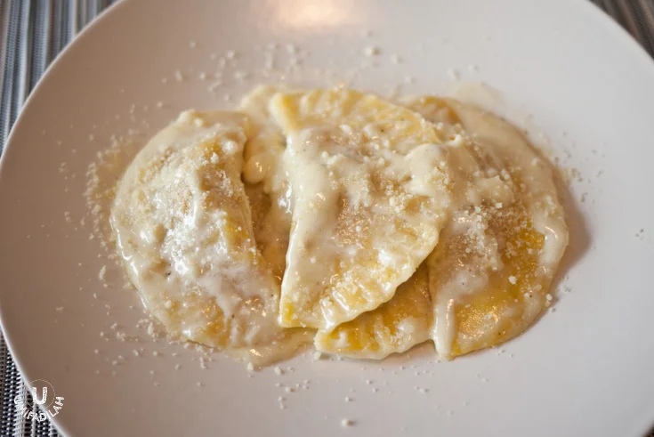 Creamy Pumpkin Ravioli
