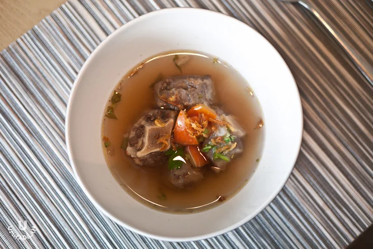 Bengawan's infamous Oxtail Soup.