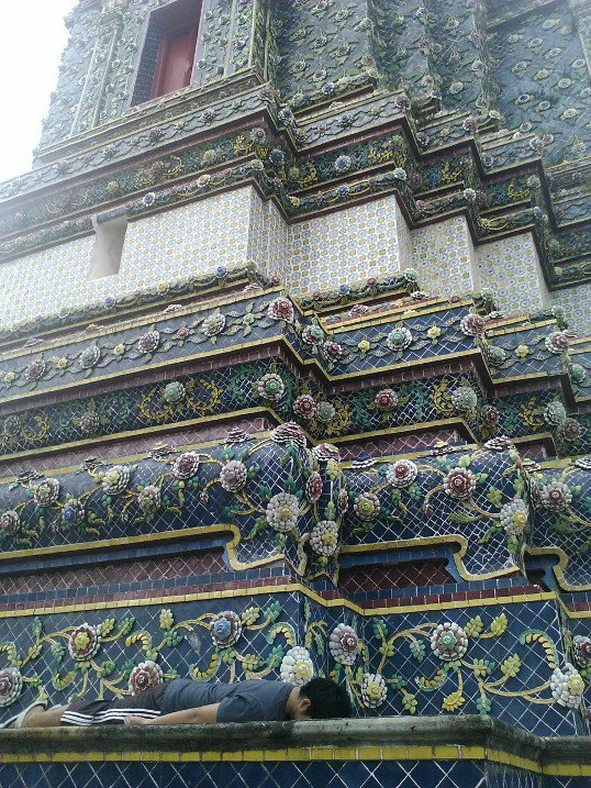 At Wat Po Temple, Bangkok
