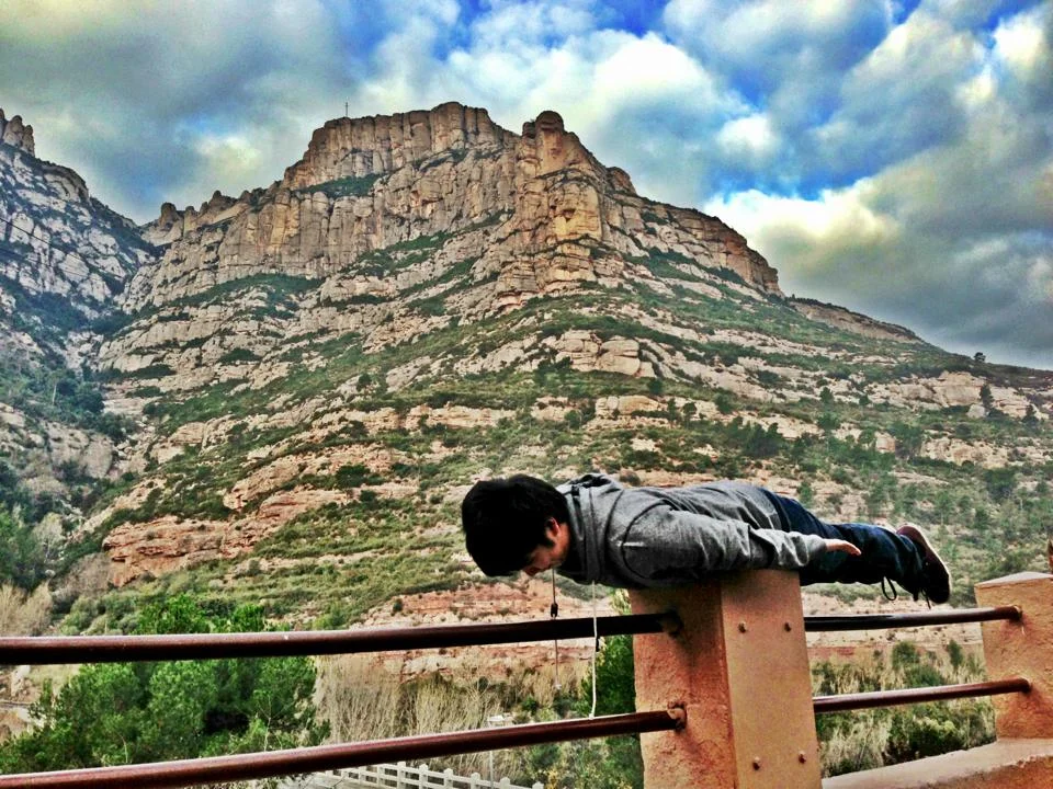 Near Sant Andreau, Cataluna, Spain.