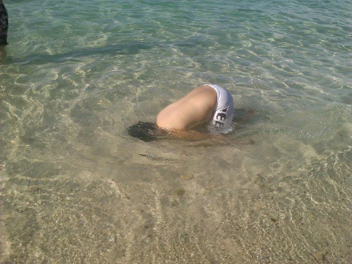 At Koh Lam Island, Bangkok.
