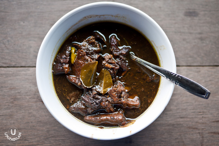 Brongkos Daging, one of so many highlighted dish in Gudeg Yu Nap. This is traditional Javanese beef stewed in coconut milk and kluwak /black nuts. Unlike Rawon, this one's slightly sweeter. Truly recommended!