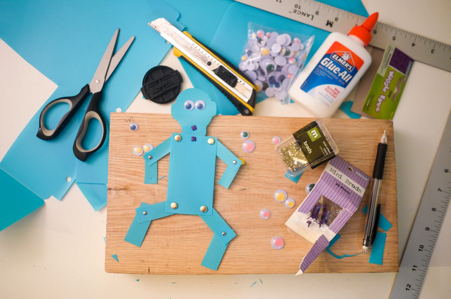 7x7 Day 2: Object Crafting of "Mr. Flexible"