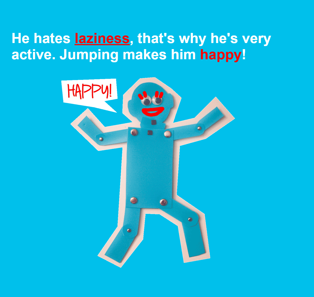 7x7 Day 3: Stop-motion Graphics + Narrative of Mr. Flexible